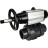 Кран шаровой BV4242E-FP-GRM-ISO Дн100 Ру10 полнопроходной, корпус - НПВХ, шар - НПВХ, уплотнение - EPDM, с пневмоприводом PA-DA-105-1 и пневмораспределителем 4M310-08 DC24V в Алматы