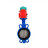 Затвор дисковый поворотный WBV1432N-2W-Fb-H Ду80 Ру16 корпус - чугун GGG50, диск - нержавеющая сталь 316L, уплотнение - NBR, с пневмоприводом PA-SA-105 и магнитным переключателем ALS200D в Алматы