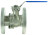 Кран шаровой BV3232P(2pc)-FP-F-ISO-H Ду32 Ру40, корпус - нержавеющая сталь 316, уплотнение - PTFE, полнопроходной фланцевый с ISO-фланцем и рукояткой, 11х11, F04/F05 в Алматы