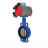 Затвор дисковый поворотный WBV1432N-2W-Fb-H Ду40 Ру16 корпус - чугун GGG50, диск - нержавеющая сталь 316L, уплотнение - NBR, с пневмоприводом PA-SA-083, пневмораспределителем 4M310-08 AC220V и магнитным переключателем ALS200D в Алматы