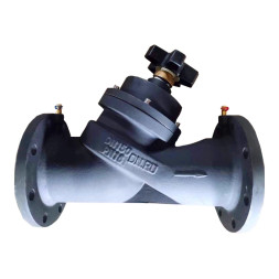 Клапан балансировочный VB1431V-F Ду150 Ру16 чугунный, фланцевый, с ниппелями