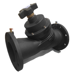 Клапан балансировочный VB1431V-F Ду150 Ру16 чугунный, фланцевый, с ниппелями