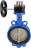 Затвор дисковый поворотный WBV1132N-2W-Fb-H Ду250 Ру16 межфланцевый, корпус - чугун GG25, диск - нержавеющая сталь 316L, уплотнение - NBR, с редуктором HGB RQN3-680Z с индикатором положения в Алматы