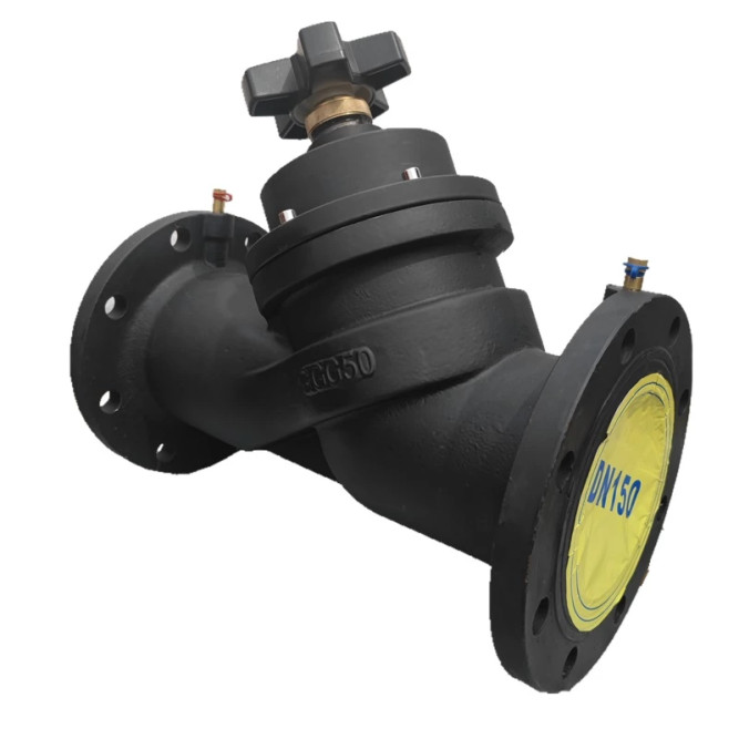 Клапан балансировочный VB1431V-F Ду200 Ру16 чугунный, фланцевый, с ниппелями в Алматы