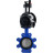 Затвор дисковый поворотный WBV1631E-2W-Fb-H Ду150 Ру16 LUG корпус - чугун QT450, диск - нержавеющая сталь 304, уплотнение - EPDM, с пневмоприводом PA-DA-105-1, пневмораспределителем 4M310-08 AC220V и БПВ AFC2000 в Алматы