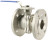 Кран шаровой BV3232P(2pc)-FP-F-ISO-H Ду50 Ру40, корпус - нержавеющая сталь 316, уплотнение - PTFE, полнопроходной фланцевый с ISO-фланцем и рукояткой, 14х14, F05/F07 в Алматы