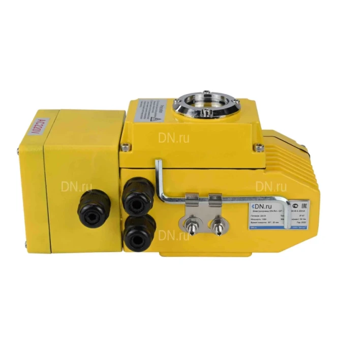 Электропривод четвертьоборотный QT-N-010EM-A1-220VAC-У1 c датчиком обратной связи и входным управляющим сигналом 4-20 мА DAR в Алматы