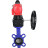 Затвор дисковый поворотный для абразивных сред WBV1632E-2W-Fb-H Ду80 Ру16, корпус - чугун QT450, диск - нержавеющая сталь 316L, EPDM, пневмоприводом PA-DA-065 и ручным дублером MON1-250-T26-ISO в Алматы