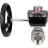 Кран шаровой BV3232P(2pc)-FP-T-ISO-H 3/8″ Ду10 Ру63 полнопроходной двухходовой, нержавеющая сталь SS316, внутренняя резьба, уплотнение - PTFE, с редуктором HGB RQN1-180Z в Алматы