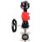 Затвор дисковый поворотный WBV3131V-2W-Fb-H Ду80 Ру16, корпус - нержавеющая сталь 304, диск - нержавеющая сталь 304, уплотнение - VITON, с пневмоприводом PA-DA-083, БКВ APL-510N EX и ручным дублером MON2-450-T28-ISO в Алматы