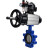 Затвор дисковый поворотный WBV1631E-2W-Fb-H Ду125 Ру16 LUG корпус - чугун QT450, диск - нержавеющая сталь 304, уплотнение - EPDM, с пневмоприводом PA-DA-105-1, пневмораспределителем 4M310-08 AC220V, БКВ APL-510N EX и БПВ AFC2000 в Алматы
