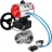 Кран шаровой BV3232P(4pc)-SP-3WL-T-ISO-H Ду40 Ру63, стандартнопроходной, четырехсоставной, нержавеющая сталь 316, PTFE, внутренняя резьба, с пневмоприводом PA-DA-065, пневмораспределителем 4V320-08 AC220V, ручным дублером MON1-250-T26-ISO в Алматы