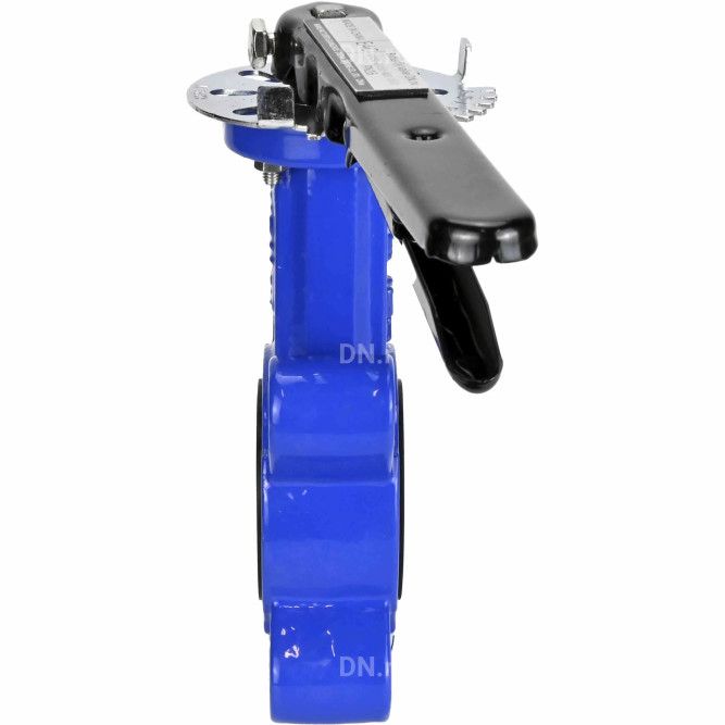 Затвор дисковый поворотный WBV1616E-2W-Fb-H Ду65 Ру16 LUG межфланцевый, корпус - чугун QT450, диск - чугун QT450, уплотнение - EPDM, с рукояткой в Алматы