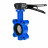 Затвор дисковый поворотный WBV1631N-2W-Fb-H Ду125 Ру16 LUG межфланцевый, корпус - чугун QT450, диск - нержавеющая сталь AISI 304, уплотнение - NBR, с рукояткой и двумя концевыми датчиками LS-103 250В в Алматы
