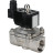 Клапан электромагнитный VS331-VT-NO-24VDC 1 1/4″ Ду32 Ру10, соленоидный двухходовой, корпус - нержавеющая сталь 304, уплотнение - Viton, резьбовой, нормально-открытый, прямого действия, катушка - 24В в Алматы