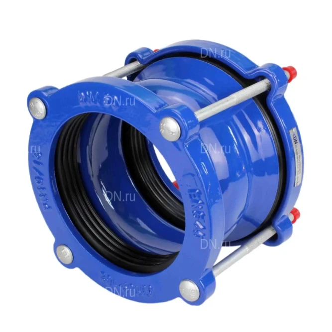 Муфта соединительная ДРК CCDS2112E-SS Ду150 Ру16, корпус - сталь S235, уплотнение - EPDM, обжимной диаметр 159-182мм TIAN в Алматы