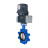 Затвор дисковый поворотный WBV1616N-2W-Fb-H Ду65 Ру16 LUG межфланцевый, корпус - чугун QT450, диск - чугун QT450, уплотнение - NBR, с электроприводом четвертьоборотным QTSA-N-005EM-O0-220VAC с пружинным возвратом в Алматы
