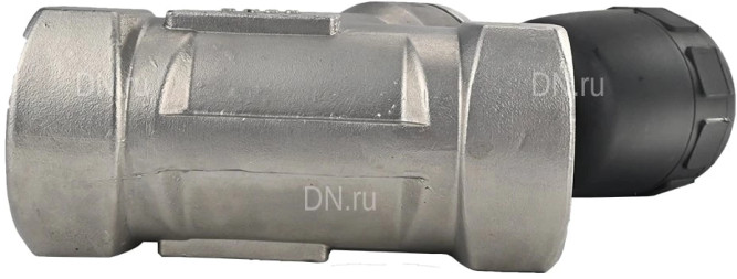 Клапан отсечной пневматический VSP3241P-T-1PNC Ду80 Ру25, корпус - нержавеющая сталь SS316, резьбовой, Y-образный, корпус привода - пластик в Алматы