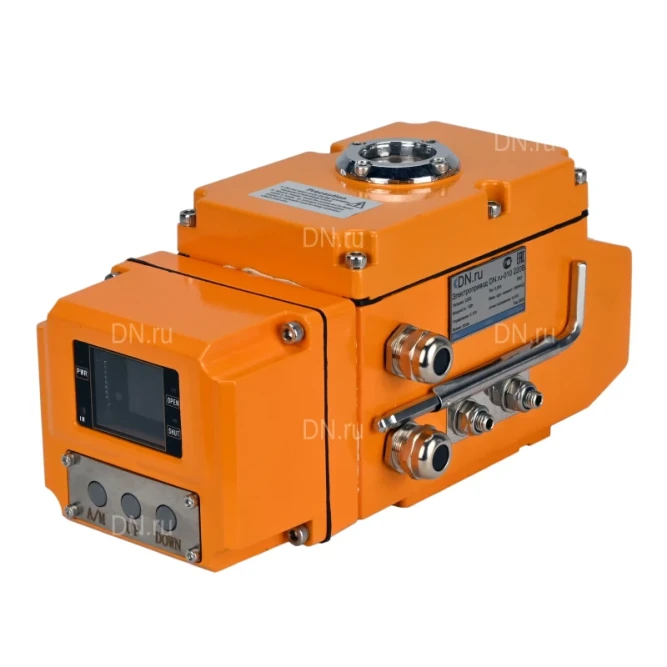 Электропривод четвертьоборотный QT-N-030EM-B1-220VAC-У1 c датчиком обратной связи и входным управляющим сигналом 0-10 В  HARK в Алматы