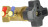 Клапан балансировочный VB0000P-T 1 1/4ʺ Ду32 Ру16, корпус - латунь, резьбовой, с ниппелями в Алматы
