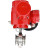 Затвор дисковый поворотный WBV3131E-2W-C-H Ду50 Ру10 кламповый, корпус - пищевая нержавеющая сталь 304, уплотнение - EPDM, с электроприводом QT-EX-005M-O2-380VAC-У1 с моментной муфтой и штурвалом в Алматы