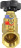Клапан балансировочный VB0000P-T 1 1/2ʺ Ду40 Ру16, корпус - латунь, резьбовой, с ниппелями в Алматы