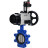 Затвор дисковый поворотный WBV1631E-2W-Fb-H Ду125 Ру16 LUG корпус - чугун QT450, диск - нержавеющая сталь 304, уплотнение - EPDM, с пневмоприводом PA-DA-105-1, пневмораспределителем 4M310-08 DC24V и БПВ AFC2000 в Алматы
