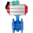 Затвор дисковый поворотный WBV1331E-2W-F-H Ду65 Ру16 корпус - чугун GGG40, диск - нержавеющая сталь 304, уплотнение - EPDM, с пневмоприводом PA-DA-105, пневмораспределителем 4M310-08 AC220V и магнитным переключателем ALS200D в Алматы