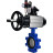 Затвор дисковый поворотный WBV1631E-2W-Fb-H Ду150 Ру16 LUG корпус - чугун QT450, диск - нержавеющая сталь 304, уплотнение - EPDM, с пневмоприводом PA-DA-105-1, пневмораспределителем 4M310-08 AC220V, БКВ APL-210N и БПВ AFC2000 в Алматы