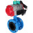 Затвор дисковый поворотный WBV1331E-2W-F-H Ду80 Ру16 корпус - чугун GGG40, диск - нержавеющая сталь 304, уплотнение - EPDM, с пневмоприводом PA-DA-105, пневмораспределителем 4M310-08 AC220V и магнитным переключателем ALS200D в Алматы