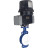 Затвор дисковый поворотный WBV3434Pf-2W-Fb-H Ду80 Ру16 корпус - углеродистая сталь WCB, диск - углеродистая сталь WCB, футерованный PTFE, уплотнение - PTFE, с электроприводом четвертьоборотным QTSA-N-007EM-O0-220VAC с пружинным возвратом в Алматы