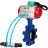 Затвор дисковый поворотный WBV1631E-2W-Fb-H Ду125 Ру16 LUG корпус - чугун QT450, диск - нержавеющая сталь 304, уплотнение - EPDM, с пневмоприводом PA-DA-105, пневмораспределителем 4V320-10 AC220V и магнитным переключателем ALS200D в Алматы
