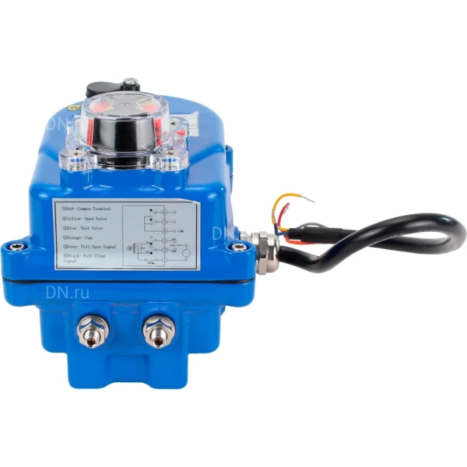 Электропривод четвертьоборотный QT-N-003EM-O1-12VDC-У1 blue 12В в Алматы