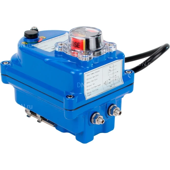 Электропривод четвертьоборотный QT-N-003EM-O1-12VDC-У1 blue 12В в Алматы