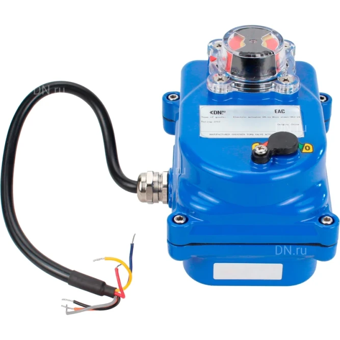 Электропривод четвертьоборотный QT-N-003EM-O1-12VDC-У1 blue 12В в Алматы