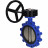 Затвор дисковый поворотный WBV1616E-2W-Fb-R Ду250 Ру16 LUG межфланцевый, корпус - чугун QT450, диск - чугун QT450, уплотнение - EPDM, с редуктором в Алматы