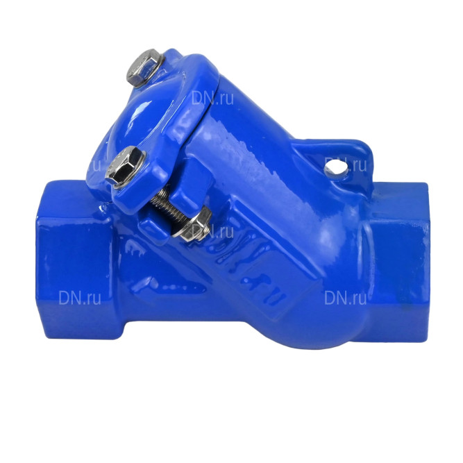 Клапан обратный VCB1433N-T 1/2″ Ду15 Ру16 муфтовый, шаровой, корпус - чугун, шар - сталь+NBR, уплотнение - NBR в Алматы