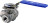 Кран шаровой BV3232P(4pc)-SP-3WL-T-ISO-H Ду10 Ру63, 3-ходовой L-тип стандартнопроходной, внутренняя резьба, уплотнение - PTFE, материал корпуса - нержавеющая сталь SS316 с ISO фланцем и рукояткой в Алматы