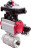 Кран шаровой BV3232P(4pc)-SP-3WL-T-ISO-H Ду32 Ру63 стандартнопроходной трехходовой L-тип, нерж. сталь SS316, внутренняя резьба, уплотнение - PTFE, пн.приводом PA-DA-052, пн.распределителем 4M310-08 DC24V и БКВ APL-210N в Алматы