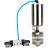 Затвор дисковый поворотный WBV3131E-2W-T-H Ду25 Ру10 резьбовой, пищевая нержавеющая сталь 304, уплотнение – EPDM, с пневмоприводом PA-SA-85 и пневмораспределителем 4V320-08 AC220V в Алматы
