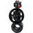 Кран шаровой BV4242E-FP-GRM-ISO Дн65 Ру10 полнопроходной, корпус - НПВХ, шар - НПВХ, уплотнение - EPDM, с пневмоприводом PA-DA-105-1, пневмораспределителем 4M310-08 DC24V и БКВ APL-510N EX в Алматы