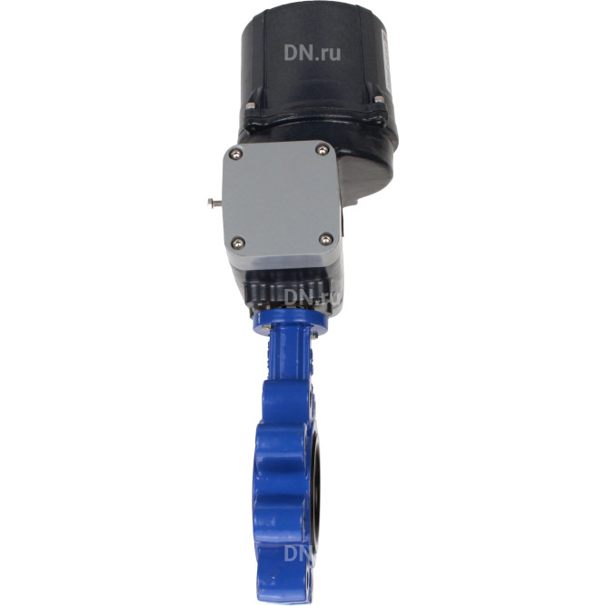Затвор дисковый поворотный WBV1631E-2W-Fb-H Ду125 Ру16 LUG межфланцевый, корпус - чугун QT450, диск - нержавеющая сталь AISI 304, уплотнение - EPDM, с электроприводом четвертьоборотным QTSA-N-014EM-O0-220VAC с пружинным возвратом в Алматы