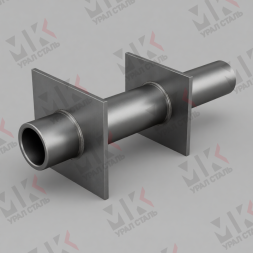 Конструкция пропуска коммуникаций КПК-3 Т-199.250.09.000-53 Ду 530