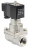 Клапан электромагнитный VS1031-PT-NC-220VAC 1 1/4″ Ду32 Ру12 соленоидный двухходовой поршневой, резьбовой, корпус - нержавеющая сталь AISI 304, уплотнение - PTFE, пилотного действия, нормально закрытый, катушка - 220В AC в Алматы