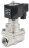 Клапан электромагнитный VS1031-PT-NC-220VAC 1 1/4″ Ду32 Ру12 соленоидный двухходовой поршневой, резьбовой, корпус - нержавеющая сталь AISI 304, уплотнение - PTFE, пилотного действия, нормально закрытый, катушка - 220В AC в Алматы