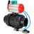 Кран шаровой BV4242E-FP-GRM-ISO Дн15 Ру10 полнопроходной, корпус - НПВХ, шар - НПВХ, уплотнение - EPDM, с пневмоприводом PA-SA-052, пневмораспределителем 4V320-10 AC220V и магнитным переключателем ALS200D в Алматы