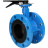 Затвор дисковый поворотный WBV1331E-2W-F-H Ду80 Ру16 фланцевый, корпус - чугун GGG40, диск - нержавеющая сталь 304, уплотнение - EPDM, с рукояткой, с ISO-фланцем F05, квадрат штока 9х9 в Алматы
