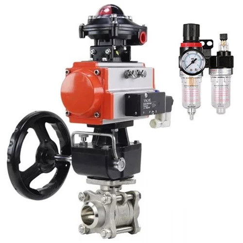 Кран шаровой BV3232P(3pc)-FP-W-ISO-H Ду50 Ру40 полнопроходной двухходовой, корпус - нерж.сталь SS316, под приварку, уплотнение - PTFE, с пн/привод PA-DA-83, пн/распределит 4M310-08 220В NAMUR, БКВ APL-210N, ручн.дублер MON2-450-T28-ISO и БПВ AFC2000 в Алматы