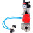 Кран шаровой BV3232P(4pc)-SP-3WL-T-ISO-H Ду15 Ру63, стандартнопроходной, четырехсоставной, корпус - нержавеющая сталь 316, уплотнение - PTFE, внутренняя резьба, с пневмоприводом PA-SA-052, пневмораспределителем 4V320-10 AC220V, БПВ AFC2000 в Алматы