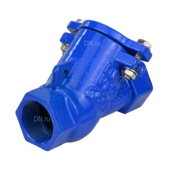 Клапан обратный VCB1433N-T 2″ Ду50 Ру16 муфтовый, шаровой, корпус - чугун, шар - сталь+NBR, уплотнение - NBR
